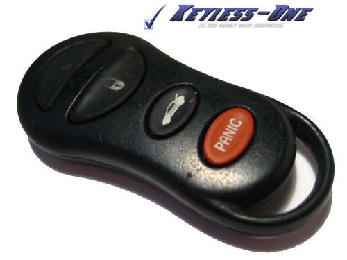 01-06 chrysler sebring keyless entry remote oem fob 04602260 aa gq43vt17t faded