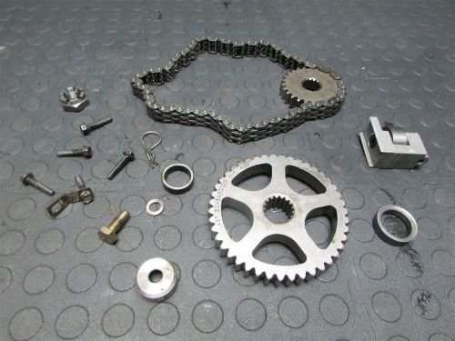 Ski doo formula 3 iii 700 triple (mach) gears chain hardware sprocket roller