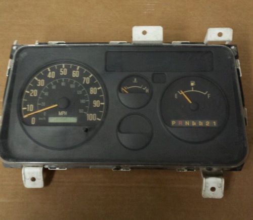 1999-2005 isuzu npr gas instrument cluster/speedometer