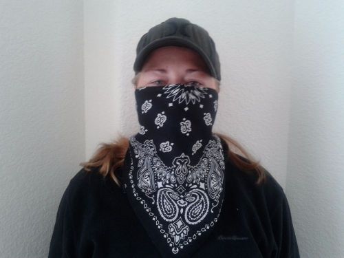 Quality handmade usa face mask neck warmer motorcycle skiing polar fleece lined