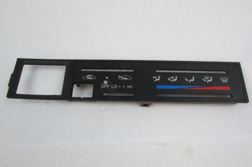 Toyota hilux pickup truck 4runner surf heater ac climate control display panel .