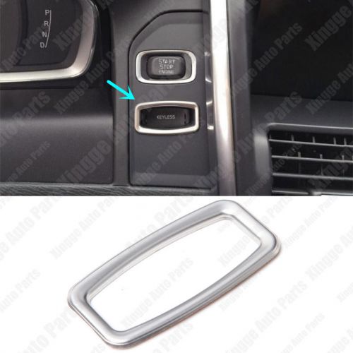 1x 304 stainess steel key hole lgnition coils cover frame trim for volvo xc60 ct