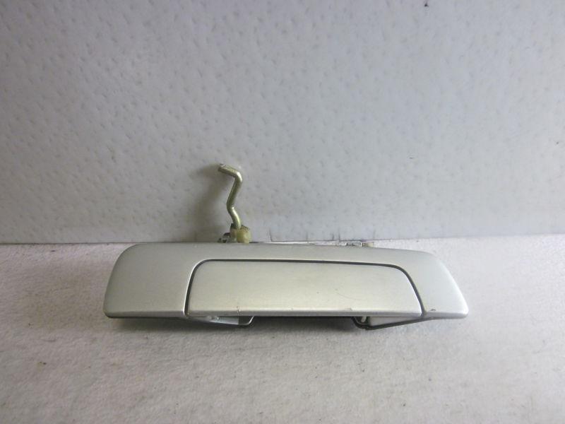 1999-2003 mitsubishi galant right rear outside door handle silver oem *p39