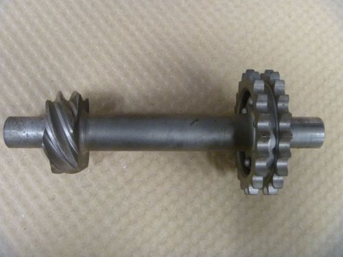 Aston martin db2 db2/4 oil pump drive shaft and gear used lagonda david brown