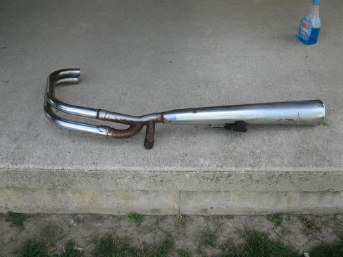 Kawasaki kz 550 kz550 a b d lh left side exhaust oem original parts bike 83 82