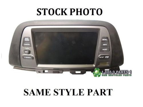 Navigation gps display screen system 07 08 09 10 honda odyssey oem stk# db01201