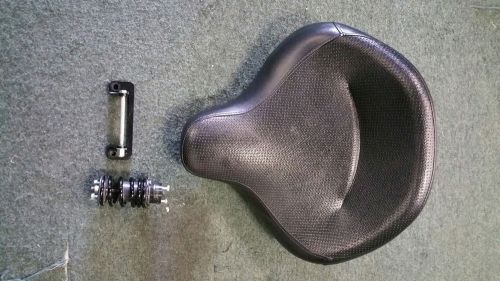 Harley davidson oem police solo seat w/ rack- complete