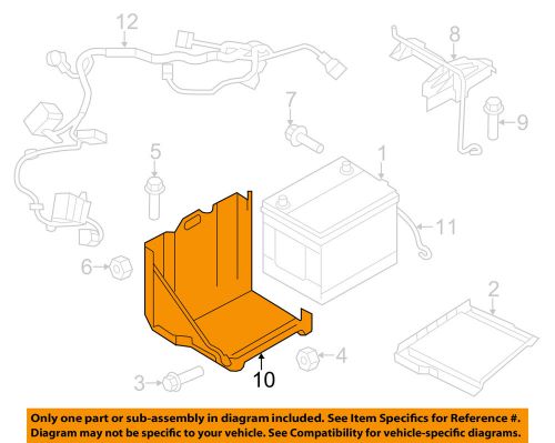 Chrysler oem-battery box 5155605ac