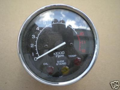 Vintage honda kawasaki suzuki yamaha tachometer gauge