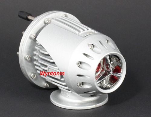 Sqv ssqv iv turbo blow off  valve dv bov + aluminum weld flange  silver