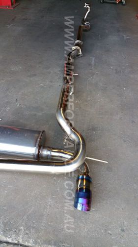 3inch turbo back exhaust system to suit nissan pulsar gtir