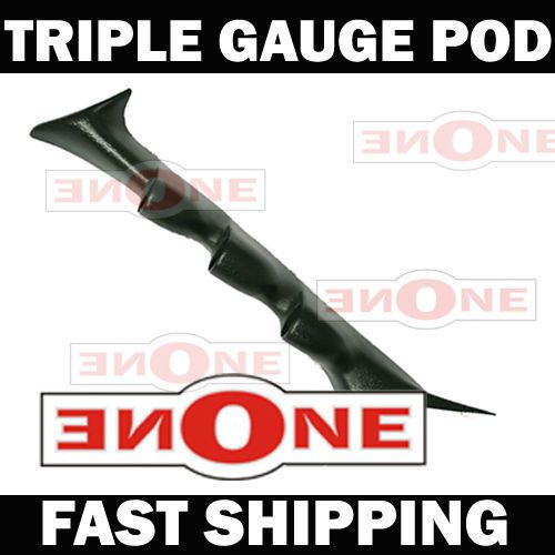 99 - 07 ford super duty triple gauge a pillar pod 52mm abs plastic