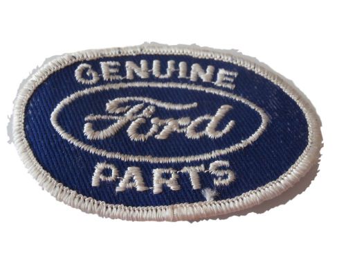 Genuine ford parts patch 3.25 inches long x 2 inches tall sew on