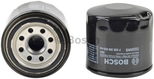 Bosch 72228ws oil filter