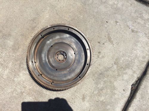 Porsche 912 flywheel with new iron washer