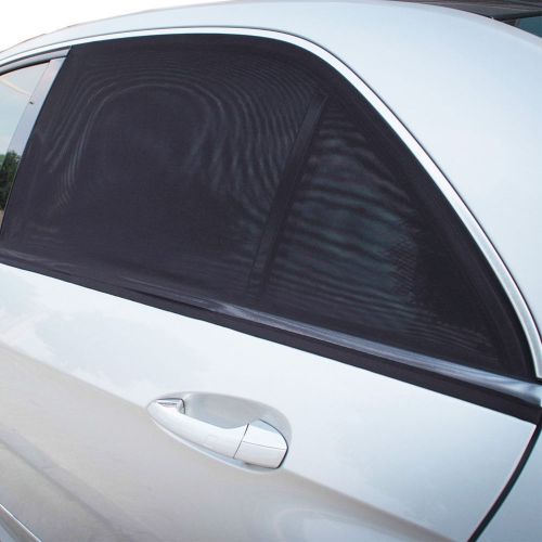 1 pair car window sun visor sun shade shield mesh sunshades anti-uv xl unique