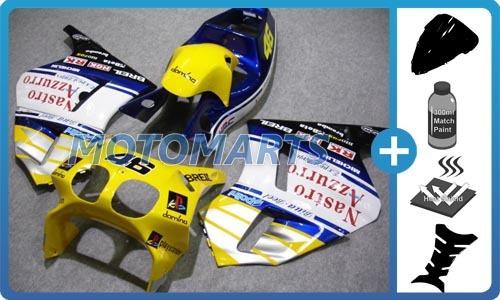 Bundle for honda rvf400r nc35 94 95 96 97 98 body kit fairing & windscreen aa