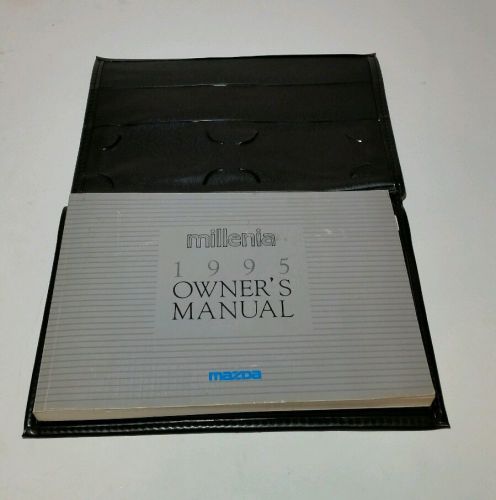 1995 mazda millenia owner&#039;s manual