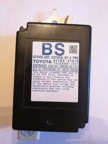 13-15 toyota avalon  receiver assy electrical 897b0-07011 ast113