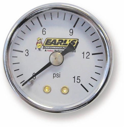 Earls plumbing 100195erl fuel pressure gauge