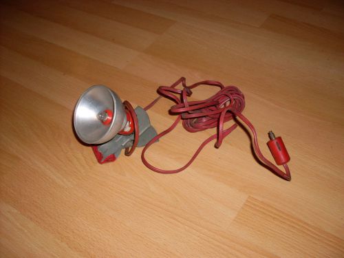 Vintage hot rod clip on car auto portable trouble emergency light 50s 60s