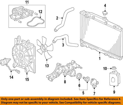 Honda oem-engine coolant thermostat housing 19410r70l00