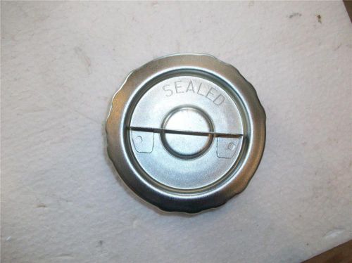 1970 corvette original gas cap- replated- very rare one year only low production