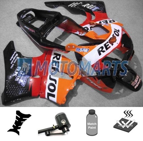 Bundle fairing with brake fluid reservoir for honda cbr900rr cbr893 1996 1997 ac