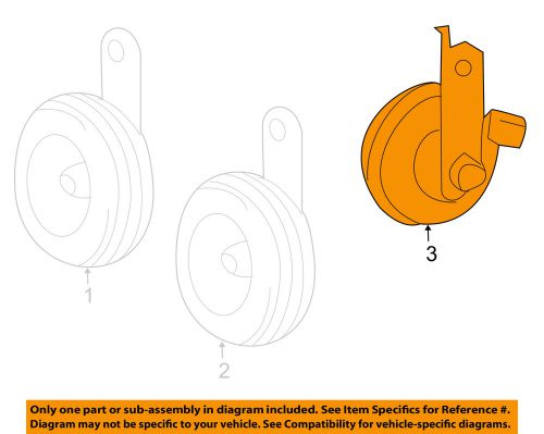 Toyota oem anti-theft-horn 8656060020