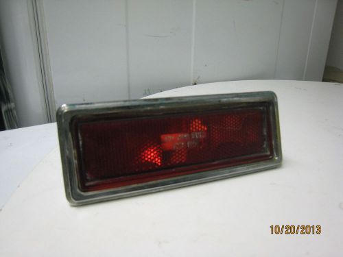 Chevrolet side marker , oem,  used, red lens