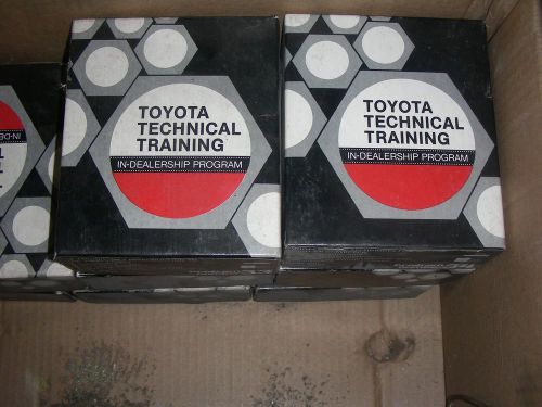 Toyota training tapes and projector