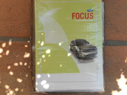 2011 ford focus owner&#039;s manual new still in  original wrapping