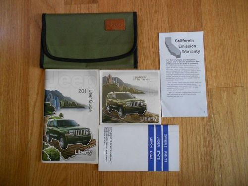 2011 jeep liberty owners manual cd still in new wrapping