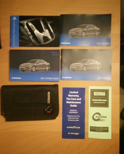 12 2012 honda accord sedan owners manual  navigstion + key #302