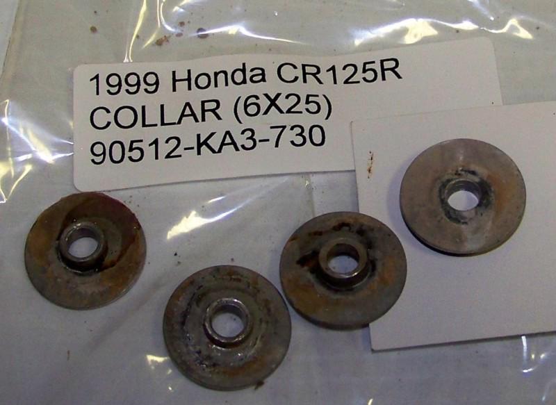 1999 honda cr125r fender collar spacers 90512-ka3-730