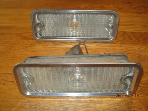 1973-1981 chevrolet chevy gmc truck  parking light set guide