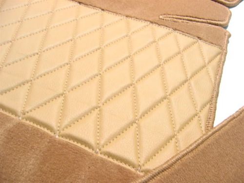 Premium medium tan velours mat set for mercedes w108 250s 250se 300se 1965-1969