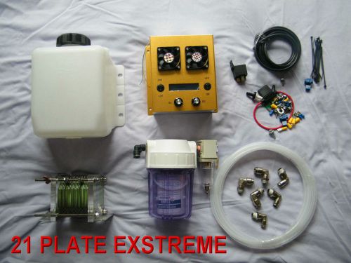 Hho exstreme( m) maximus  21 plate set 12/24v  70a 30khz ccpwm  gas  dryer + koh