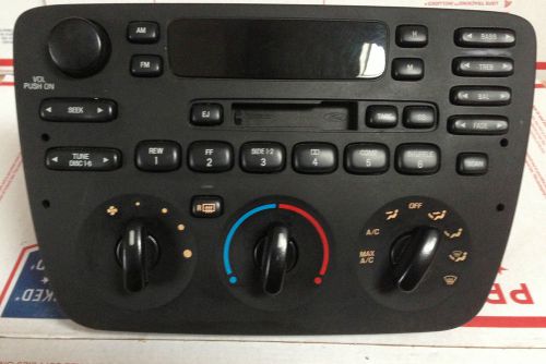 01 02 03 taurus / sable am fm cassette radio heater controls  1f1f18c858bc