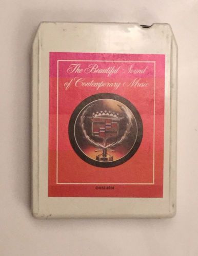 1979 cadillac 8 track cartridge demo tape contemporary music