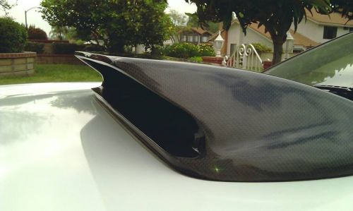 Rpg sti style large frp hood scoop upgrade for 02-03 subaru impreza wrx sti gda