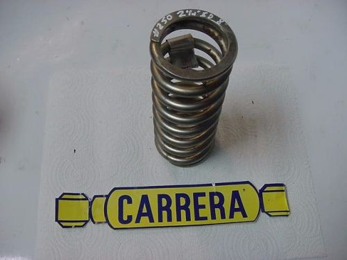 Carrera #250 chrome 2-1/4&#034; id x 8&#034; tall mini sprint coil-over spring dr163