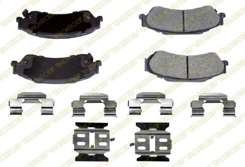 Monroe gx729 brake pad or shoe, rear-monroe prosolution ceramic brake pad