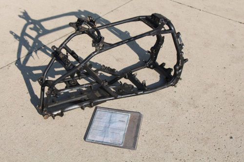 2007 yamaha yfz450 frame black clean straight yfz 450 07 clean #3107