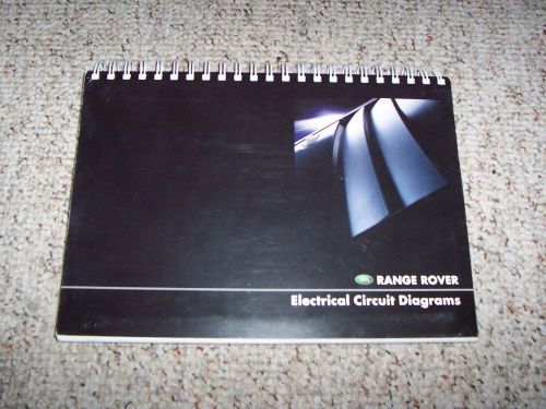 2002 land rover range rover electrical circuit wiring diagrams manual 4.6l v8