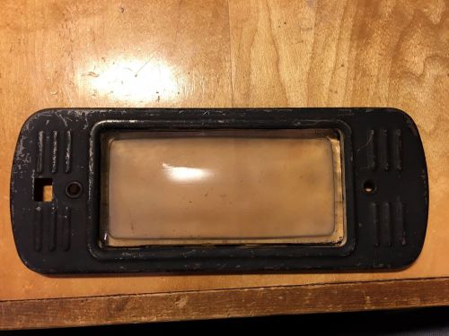 1947-64 vintage chevy gmc truck dome light cover  5338990 military green