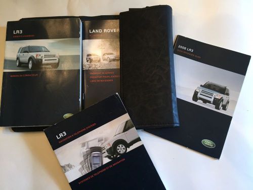 Land rover lr3 2006 owners manual