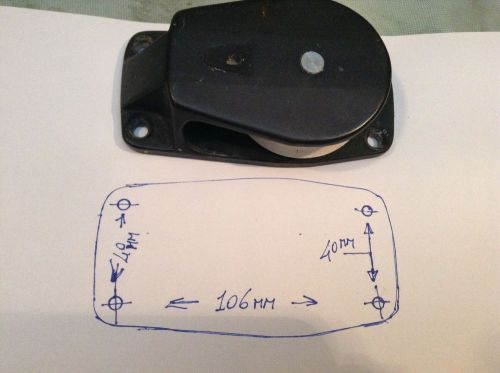 Lewmar footblock size 2 block