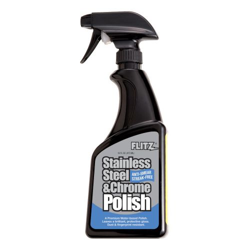 Flitz stainless steel &amp; chrome polish - 16 oz. spray -ss 01306