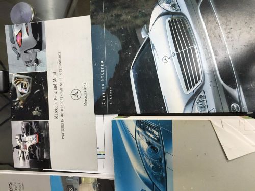 S class 2006 mercdes benz operators manual